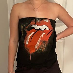 Rolling Stones Tube Top